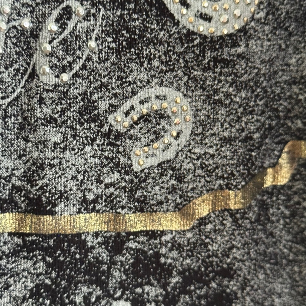 Blue Canyon Bluegrass State Kentucky Horse Rhinestone Tee Black Size L Cotton - Picture 6 of 8